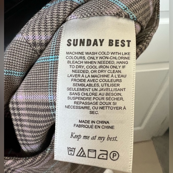 Sunday Best Plaid Mini Skirt - Picture 6 of 6